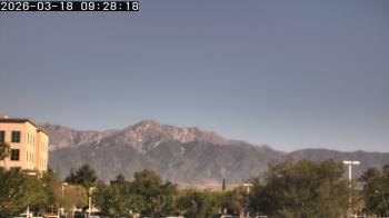 Weather camera view of San Bernardino CA.
