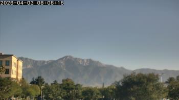 Weather camera view of San Bernardino CA.