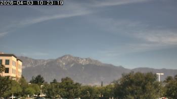 Weather camera view of San Bernardino CA.
