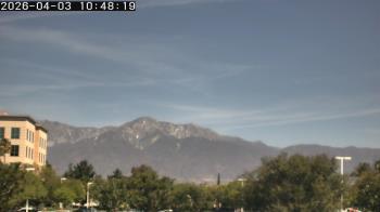 Weather camera view of San Bernardino CA.