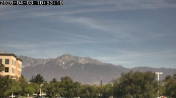 Weather camera view of San Bernardino CA.