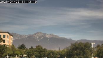 Weather camera view of San Bernardino CA.