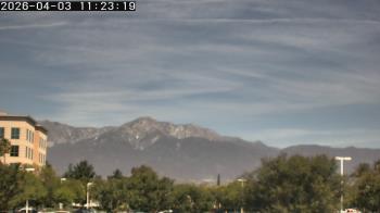 Weather camera view of San Bernardino CA.