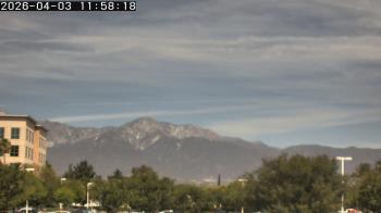 Weather camera view of San Bernardino CA.