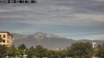 Weather camera view of San Bernardino CA.