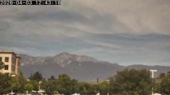 Weather camera view of San Bernardino CA.