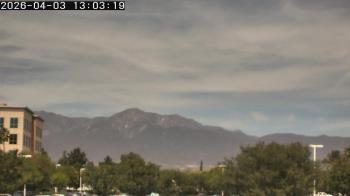 Weather camera view of San Bernardino CA.