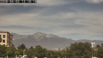 Weather camera view of San Bernardino CA.