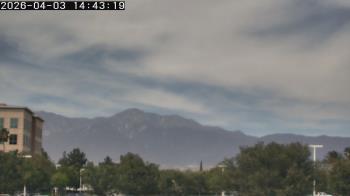 Weather camera view of San Bernardino CA.