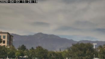 Weather camera view of San Bernardino CA.