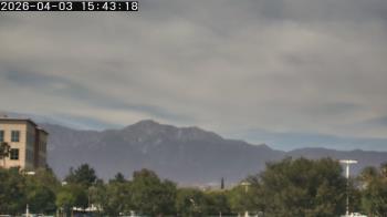 Weather camera view of San Bernardino CA.