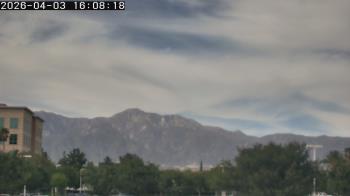 Weather camera view of San Bernardino CA.