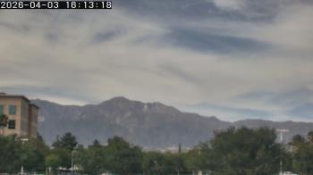 Weather camera view of San Bernardino CA.