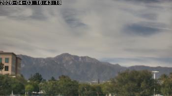 Weather camera view of San Bernardino CA.