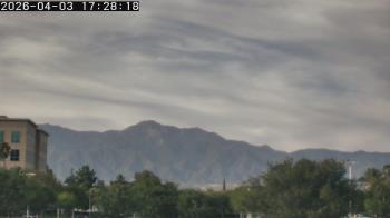 Weather camera view of San Bernardino CA.