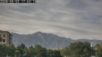 Weather camera view of San Bernardino CA.