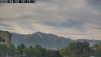 Weather camera view of San Bernardino CA.