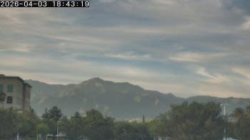 Weather camera view of San Bernardino CA.