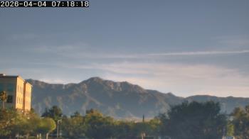 Weather camera view of San Bernardino CA.