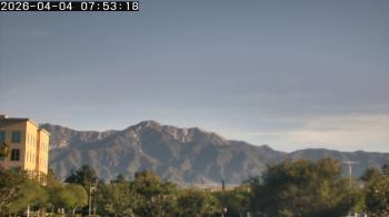 Weather camera view of San Bernardino CA.