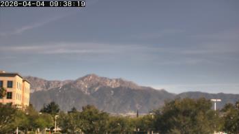 Weather camera view of San Bernardino CA.