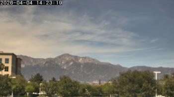 Weather camera view of San Bernardino CA.