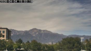 Weather camera view of San Bernardino CA.