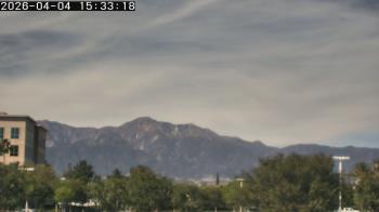 Weather camera view of San Bernardino CA.