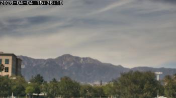 Weather camera view of San Bernardino CA.