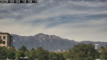 Weather camera view of San Bernardino CA.