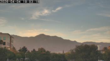 Weather camera view of San Bernardino CA.