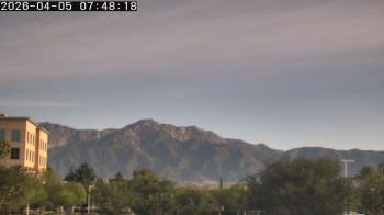 Weather camera view of San Bernardino CA.