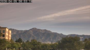 Weather camera view of San Bernardino CA.