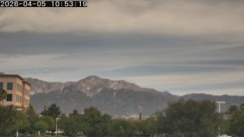 Weather camera view of San Bernardino CA.