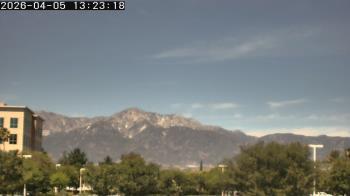 Weather camera view of San Bernardino CA.