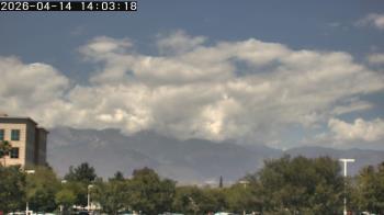 Weather camera view of San Bernardino CA.