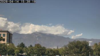Weather camera view of San Bernardino CA.