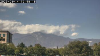 Weather camera view of San Bernardino CA.