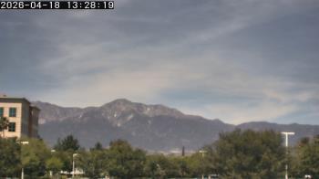 Weather camera view of San Bernardino CA.