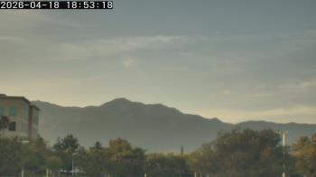 Weather camera view of San Bernardino CA.
