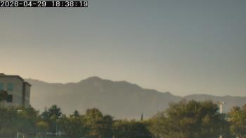 Weather camera view of San Bernardino CA.