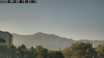 Weather camera view of San Bernardino CA.