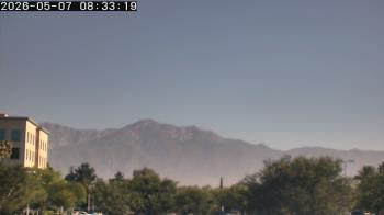 Weather camera view of San Bernardino CA.
