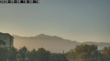 Weather camera view of San Bernardino CA.