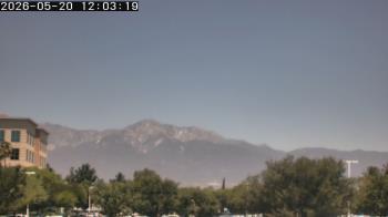 Weather camera view of San Bernardino CA.