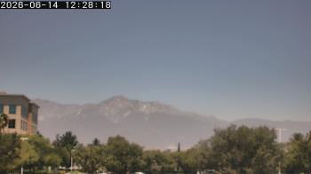 Weather camera view of San Bernardino CA.