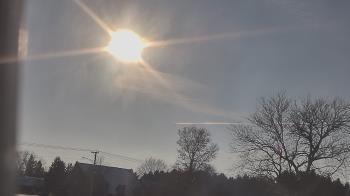 Weather camera view of Sandwich Community HS.