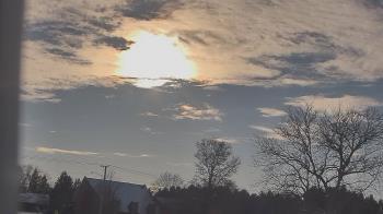 Weather camera view of Sandwich Community HS.