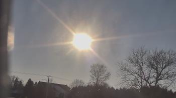 Weather camera view of Sandwich Community HS.