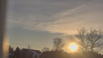 Weather camera view of Sandwich Community HS.